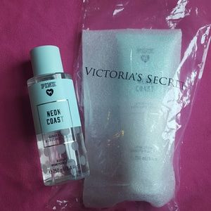 VS PINK Neon Coast Body Mist & Body Lotion